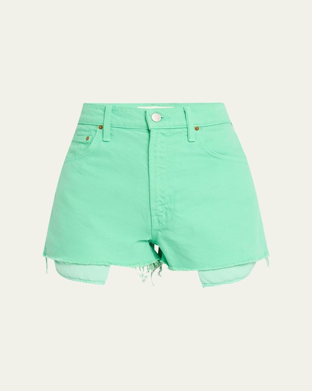 SNACKS! The Fun Dip Micro Cut Denim Shorts